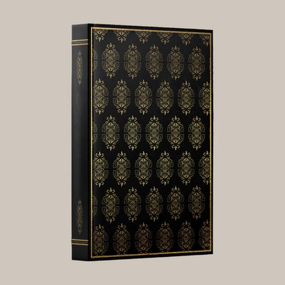 "Grimoire of Shadows" Vintage Printable Book Cover & Spine – Instant Digital Download