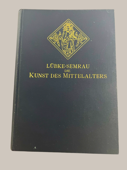 Set of 4 Antique Art History Books – Lübke-Semrau Series